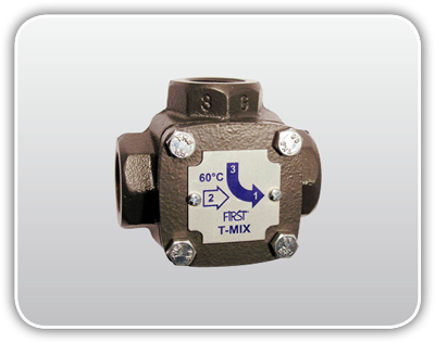 Thermic mixing valves